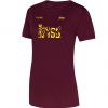 Lancaster & Morecambe Burgundy Ladies Performance Cool Tshirt JC005