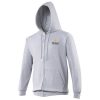 Ribchester Tennis Club Heather Grey Zipped Men’s Hoodie JH050