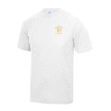 Withnell Fold Unisex White Performance Tshirt (JC001)