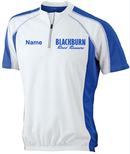 Blackburn Road Runners Contrast Mens Bike T-shirt (JN420)