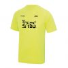 Lancaster & Morecambe Mens/Youth Yellow Performance Cool Tshirt JC001/JC01J