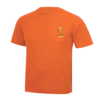 Casked Runners Ladies Orange Tshirt  (JC005)