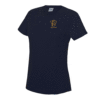 Withnell Fold Ladies Navy Performance TShirt  (JC005)