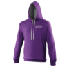 Recovery Runners Purple/Heather Grey Varsity Hoodie (JH003)